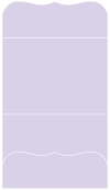 Purple Lace Pocket Invitation Style A9 (5 1/4 x 7 1/4)