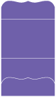 Amethyst Pocket Invitation Style A9 (5 1/4 x 7 1/4) 10/Pk