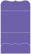 Amethyst Pocket Invitation Style A9 (5 1/4 x 7 1/4) - 10/Pk