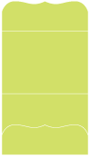 Citrus Green Pocket Invitation Style A9 (5 1/4 x 7 1/4)