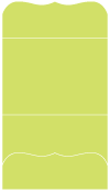 Citrus Green Pocket Invitation Style A9 (5 1/4 x 7 1/4) - 10/Pk