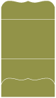 Olive Pocket Invitation Style A9 (5 1/4 x 7 1/4) 10/Pk