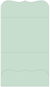 Tiffany Blue Pocket Invitation Style A9 (5 1/4 x 7 1/4) - 10/Pk