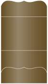 Bronze Pocket Invitation Style A9 (5 1/4 x 7 1/4)