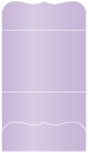 Violet Pocket Invitation Style A9 (5 1/4 x 7 1/4) 10/Pk