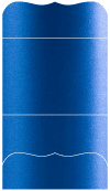 Blue Silk Pocket Invitation Style A9 (5 1/4 x 7 1/4) - 10/Pk