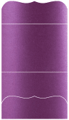 Purple Silk Pocket Invitation Style A9 (5 1/4 x 7 1/4) - 10/Pk