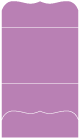 Plum Punch Pocket Invitation Style A9 (5 1/4 x 7 1/4) 10/Pk