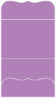 Grape Jelly Pocket Invitation Style A9 (5 1/4 x 7 1/4)10/Pk