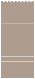 Pyro Brown Pocket Invitation Style B1 (6 1/4 x 6 1/4) - 10/Pk