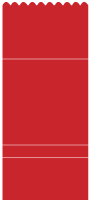 Red Pepper Pocket Invitation Style B1 (6 1/4 x 6 1/4) - 10/Pk