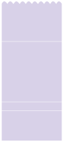 Purple Lace Pocket Invitation Style B1 (6 1/4 x 6 1/4) - 10/Pk