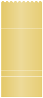 Gold Pocket Invitation Style B1 (6 1/4 x 6 1/4) - 10/Pk