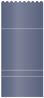 Blue Satin Pocket Invitation Style B1 (6 1/4 x 6 1/4)
