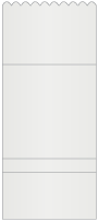 Silver Pocket Invitation Style B1 (6 1/4 x 6 1/4)