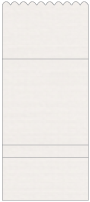 Linen Natural White Pocket Invitation Style B1 (6 1/4 x 6 1/4)
