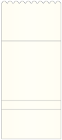 Natural White Pearl Pocket Invitation Style B1 (6 1/4 x 6 1/4)