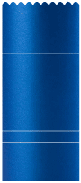 Blue Silk Pocket Invitation Style B1 (6 1/4 x 6 1/4) - 10/Pk