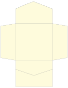 Crest Baronial Ivory Pocket Invitation Style B2 (6 1/4 x 6 1/4) - 10/Pk