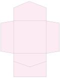 Light Pink Pocket Invitation Style B2 (6 1/4 x 6 1/4) 10/Pk