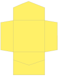 Factory Yellow Pocket Invitation Style B2 (6 1/4 x 6 1/4)10/Pk