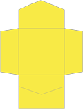 Lemon Drop Pocket Invitation Style B2 (6 1/4 x 6 1/4)10/Pk