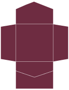 Wine Pocket Invitation Style B2 (6 1/4 x 6 1/4) - 10/Pk