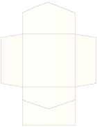 Pearlized Latte Pocket Invitation Style B2 (6 1/4 x 6 1/4) - 10/Pk