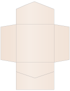 Nude Pocket Invitation Style B2 (6 1/4 x 6 1/4) - 10/Pk