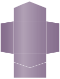 Purple Pocket Invitation Style B2 (6 1/4 x 6 1/4)10/Pk