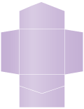Violet Pocket Invitation Style B2 (6 1/4 x 6 1/4)10/Pk
