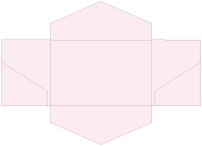 Light Pink Pocket Invitation Style B3 (5 3/4 x 8 3/4)10/Pk