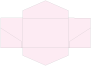 Light Pink Pocket Invitation Style B3 (5 3/4 x 8 3/4) 10/Pk