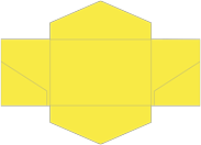 Lemon Drop Pocket Invitation Style B3 (5 3/4 x 8 3/4)10/Pk