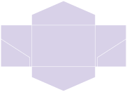 Purple Lace Pocket Invitation Style B3 (5 3/4 x 8 3/4)10/Pk