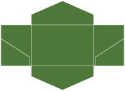 Verde Pocket Invitation Style B3 (5 3/4 x 8 3/4)10/Pk