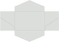 Fog Pocket Invitation Style B3 (5 3/4 x 8 3/4) - 10/Pk