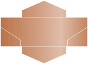 Copper Pocket Invitation Style B3 (5 3/4 x 8 3/4)10/Pk