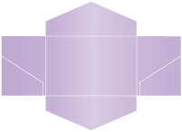 Violet Pocket Invitation Style B3 (5 3/4 x 8 3/4) - 10/Pk