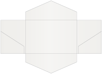 Lustre Pocket Invitation Style B3 (5 3/4 x 8 3/4) - 10/Pk