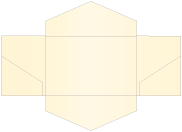 Gold Pearl Pocket Invitation Style B3 (5 3/4 x 8 3/4)10/Pk