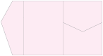 Light Pink Pocket Invitation Style B5 (5 1/4 x 7 1/4)10/Pk