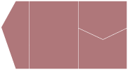 Riviera Rose Pocket Invitation Style B5 (5 1/4 x 7 1/4)