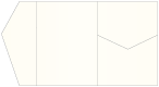 Pearlized Latte Pocket Invitation Style B5 (5 1/4 x 7 1/4)10/Pk