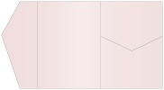 Blush Pocket Invitation Style B5 (5 1/4 x 7 1/4) - 10/Pk