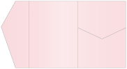 Rose Pocket Invitation Style B5 (5 1/4 x 7 1/4) - 10/Pk