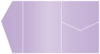 Violet Pocket Invitation Style B5 (5 1/4 x 7 1/4)10/Pk