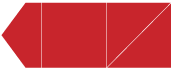 Red Pepper Pocket Invitation Style B6 (6 1/8 x 6 1/8)10/Pk