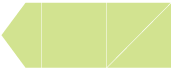 Pistachio Pocket Invitation Style B6 (6 1/8 x 6 1/8)10/Pk