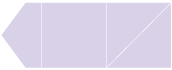 Purple Lace Pocket Invitation Style B6 (6 1/8 x 6 1/8)10/Pk